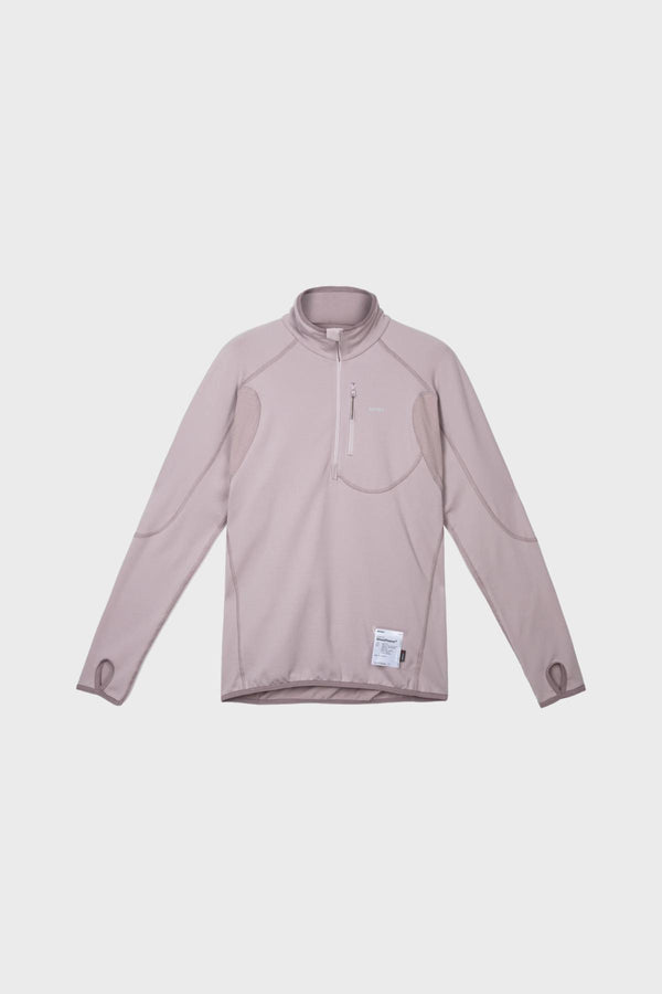 トップス sh SATISFY GhostFleece Half-Zip Satisfy - GhostFleece Half-Zip - DISTANCE
