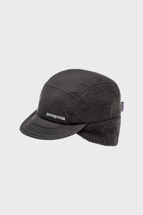 Fleece Hats Patagonia Airdini Cap Black Patagonia Winter Duckbill