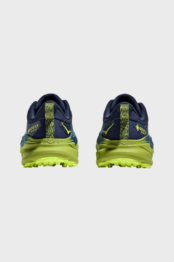 HOKA CHALLENGER 7 GTX（Men's） BLACK / SOLAR FLARE – Runtrip