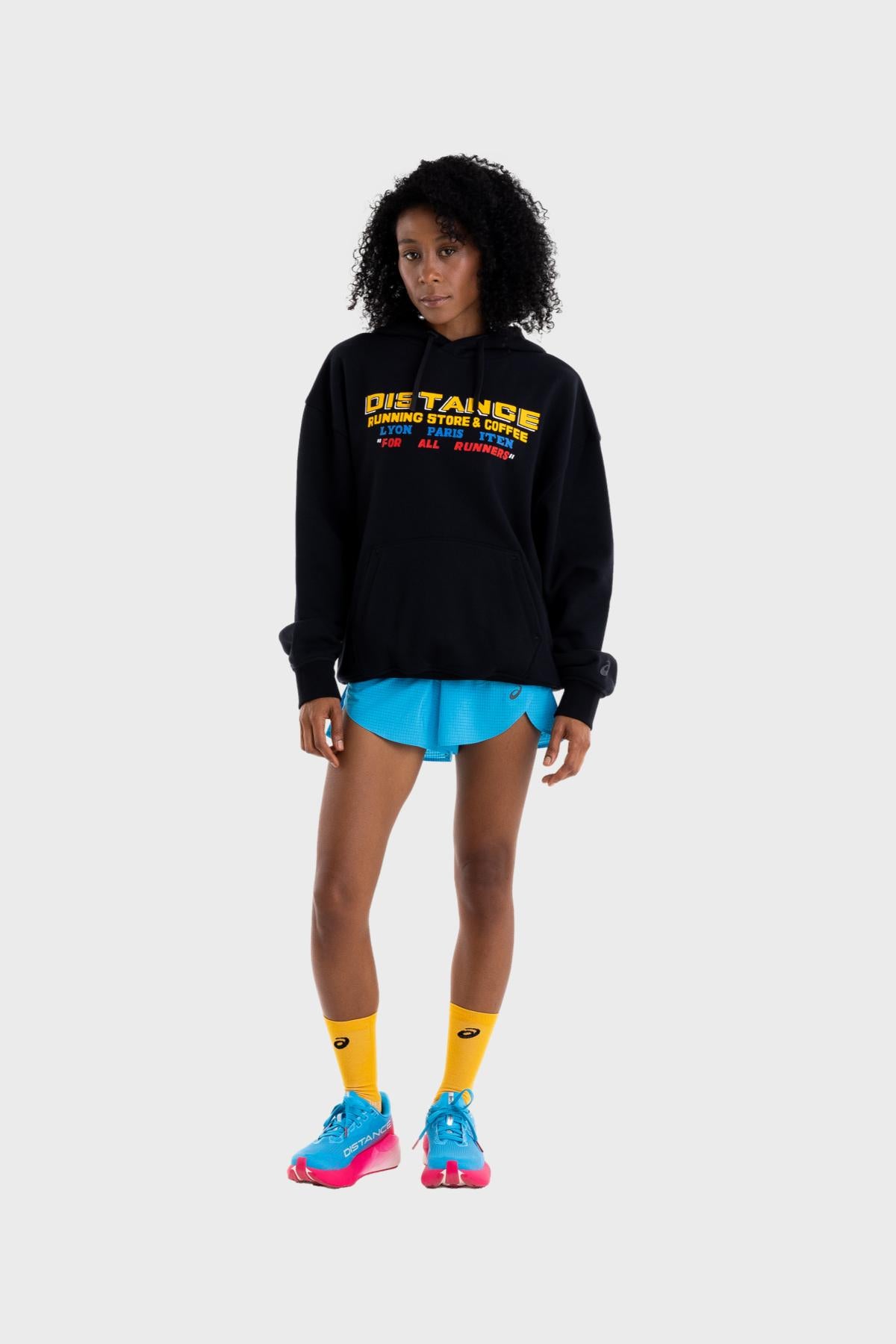 METARUN TWO COLOR SPLIT SHORT