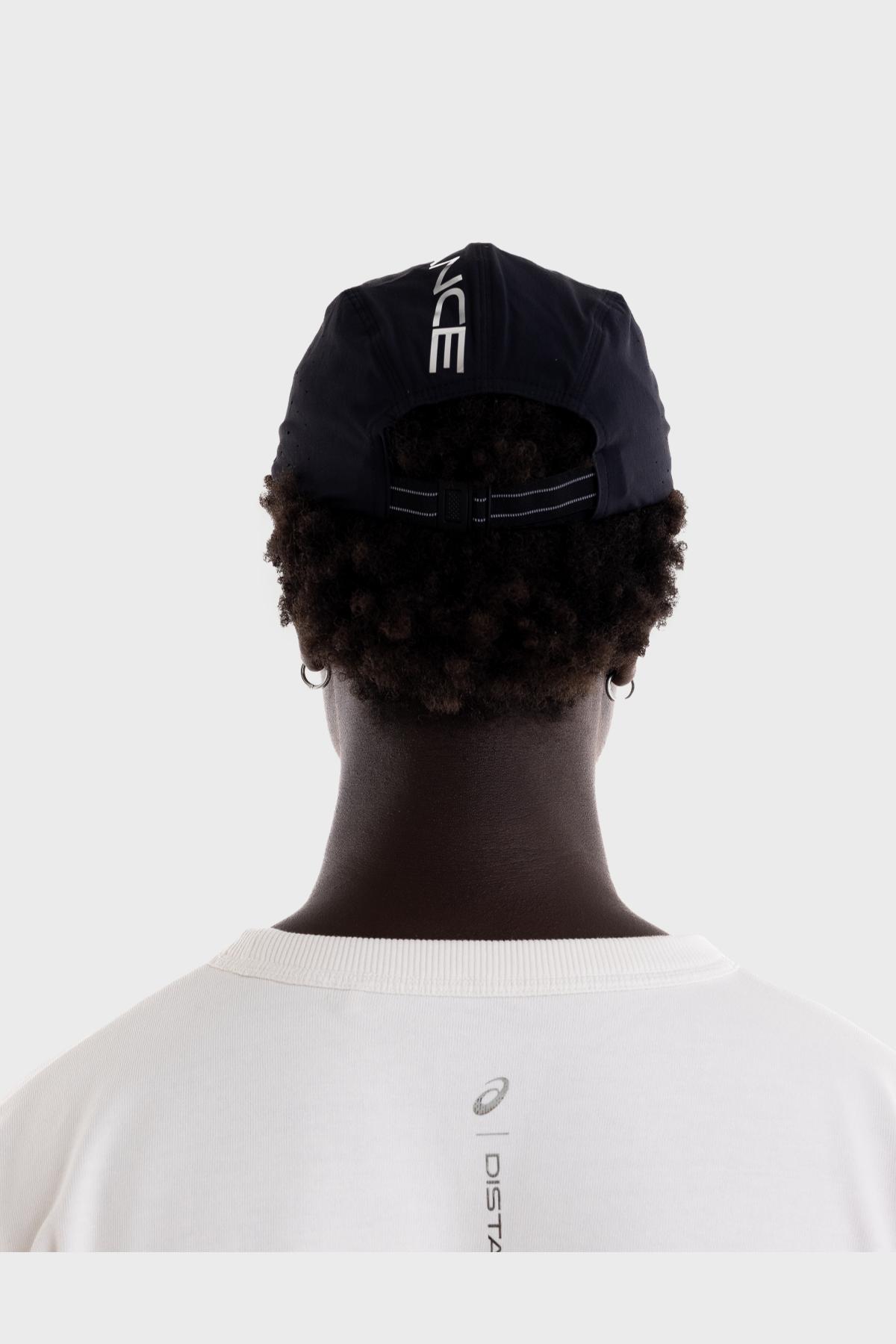 Distance x ASICS - PERFORMANCE RUNNING CAP Unisexe - Black