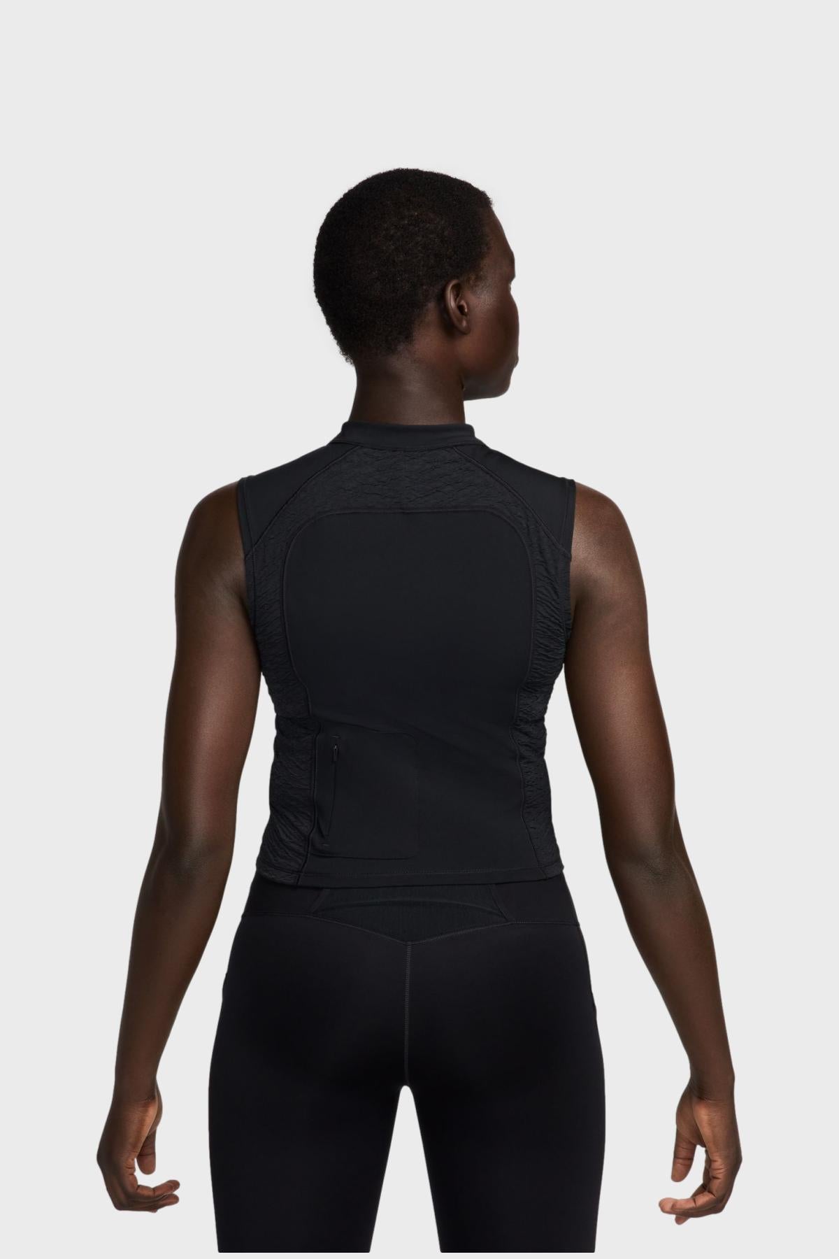 NIKE TRAIL W - Dri-FIT 1/4-Zip Running Tank Top