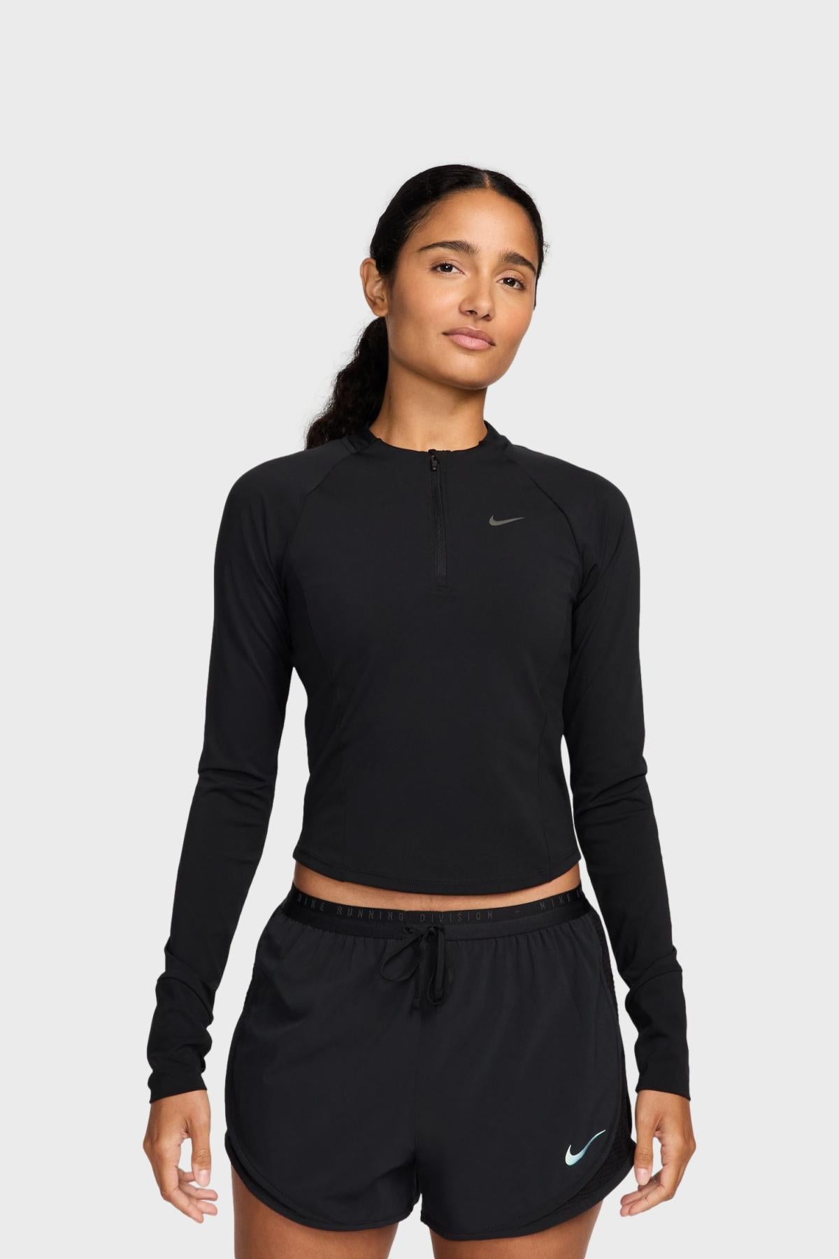 W DRI FIT LONG SLEEVE POCKET RUN DIVISION