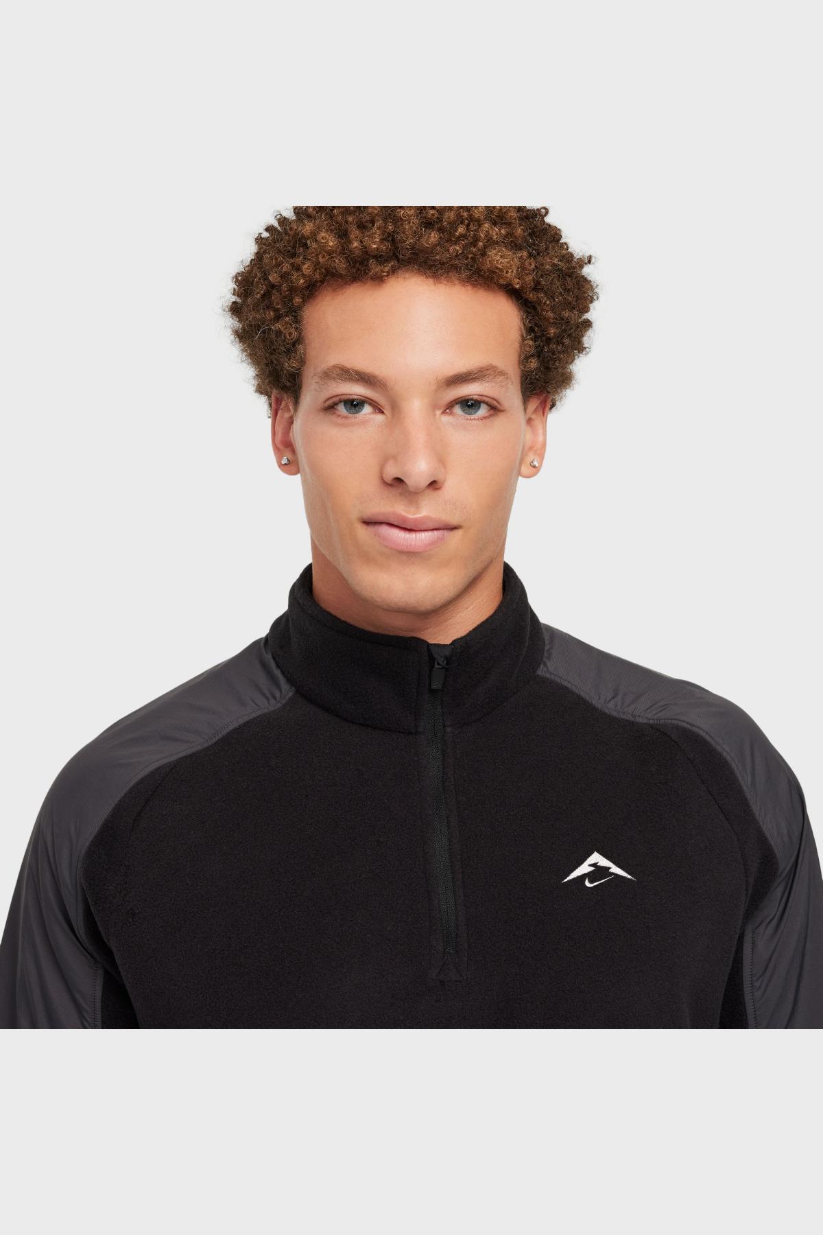 NIKE TRAIL  Polartec® Haut de running en tissu Fleece à 1/4 de zip