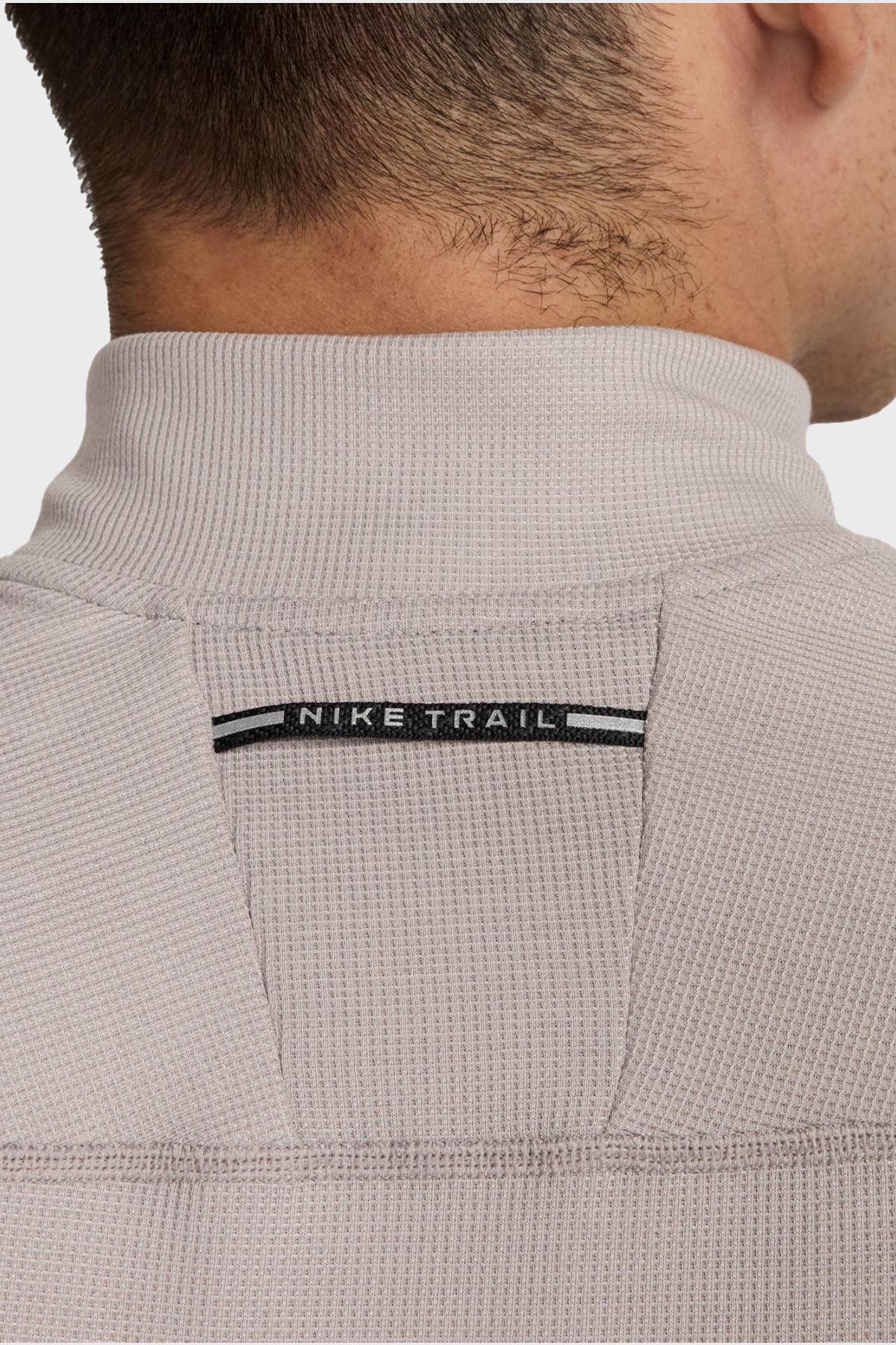 NIKE TRAIL Dri-Fit half-zip running top
