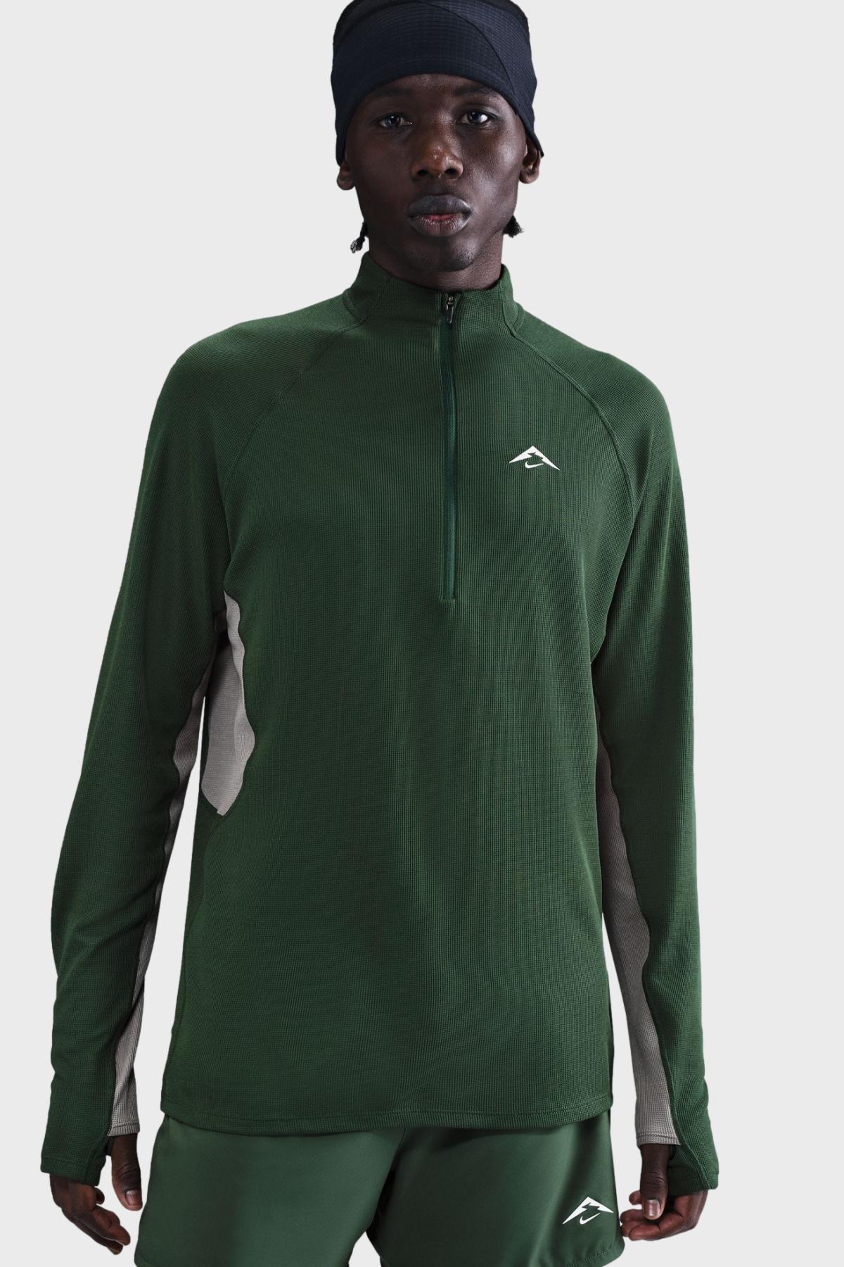NIKE TRAIL Haut de running demi zip Dri-Fit