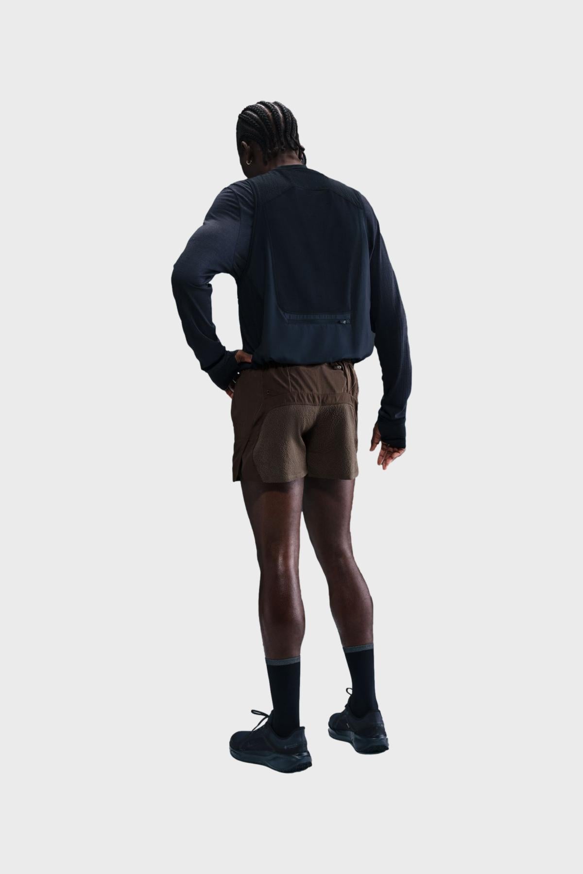 NIKE - Short de running avec sous-short intégré 13 cm Dri-FIT