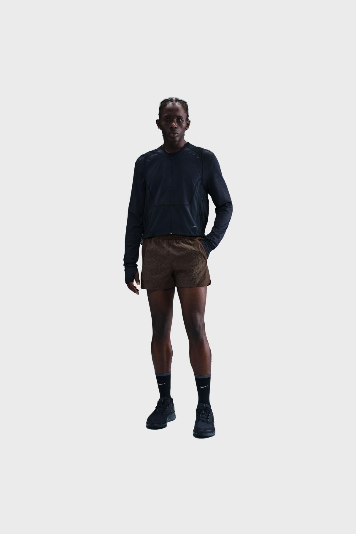 NIKE - Short de running avec sous-short intégré 13 cm Dri-FIT