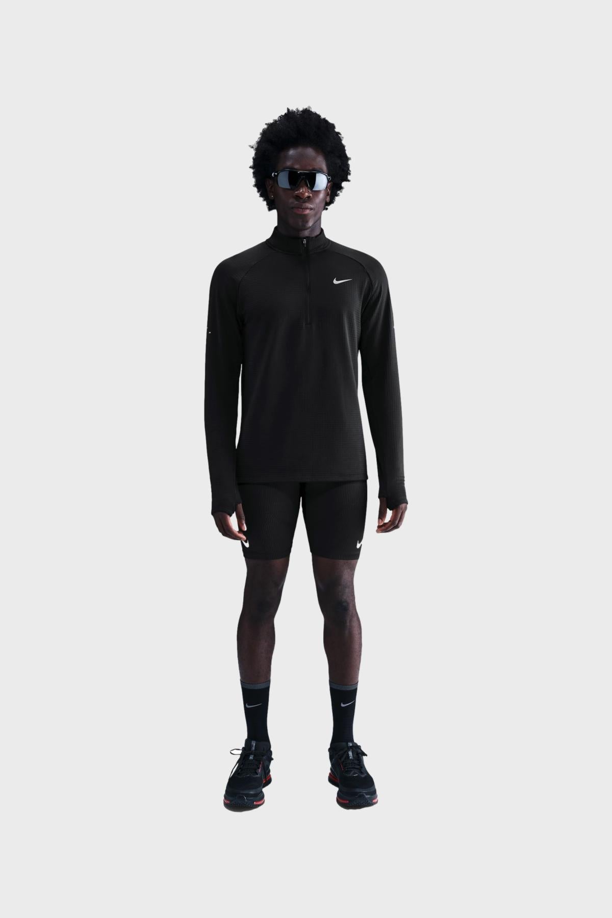 Nike -  STRIDE Men's Therma-FIT Repel Half-Zip Winter Running Top