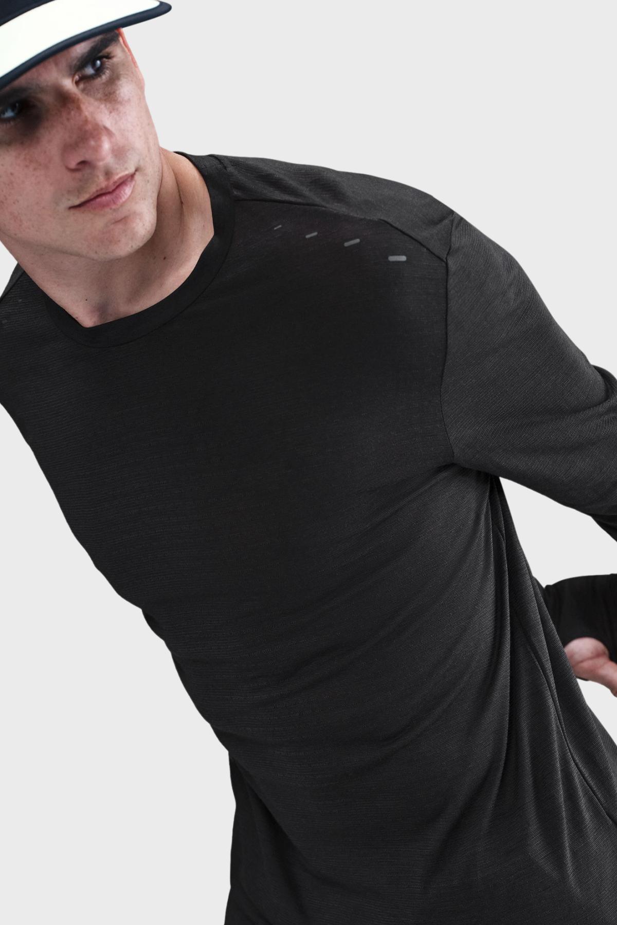 Nike - Haut de running à manches longues en laine Dri-FIT ADV