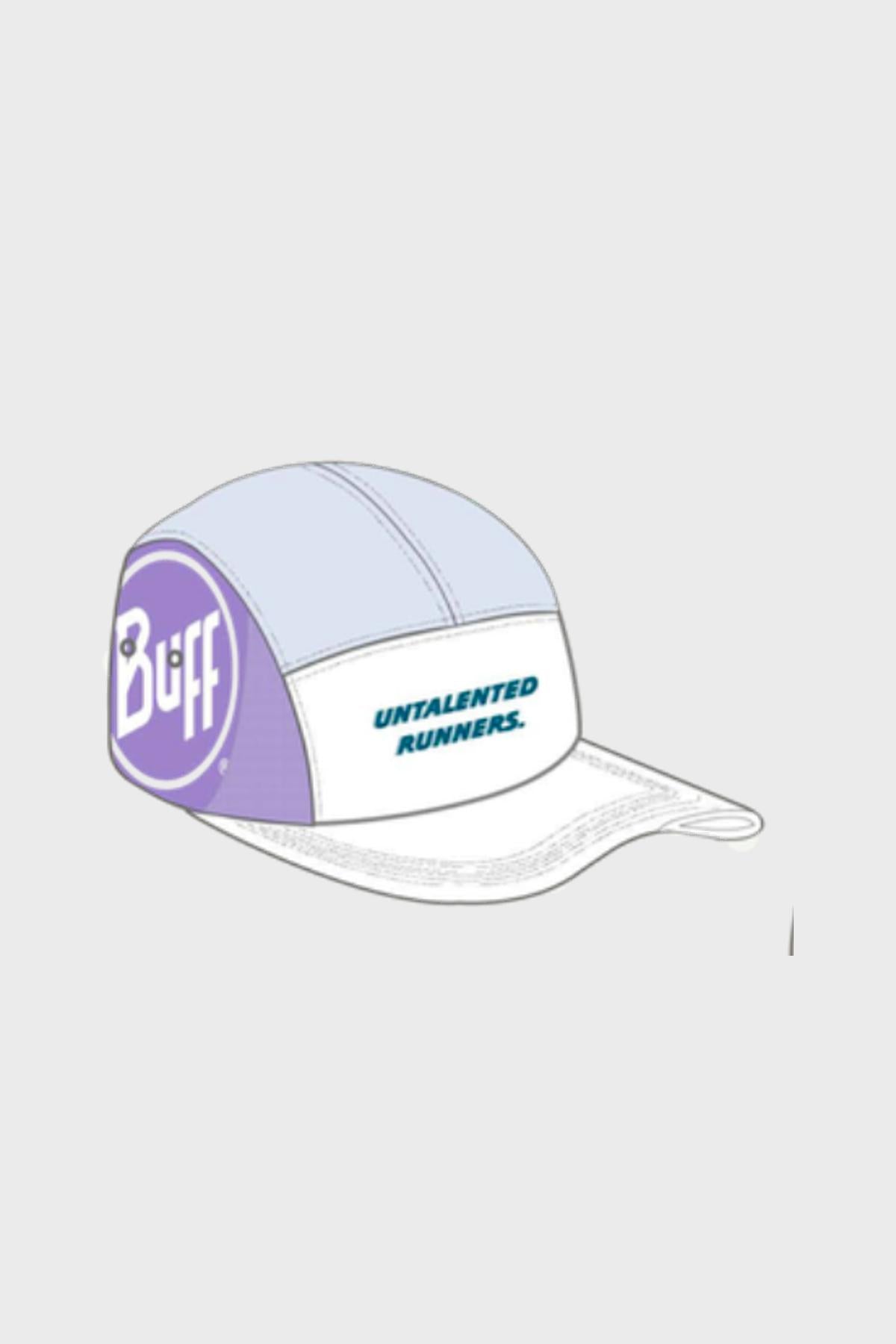 JOLIE FOULÉE x BUFF - Panel GO Cap White