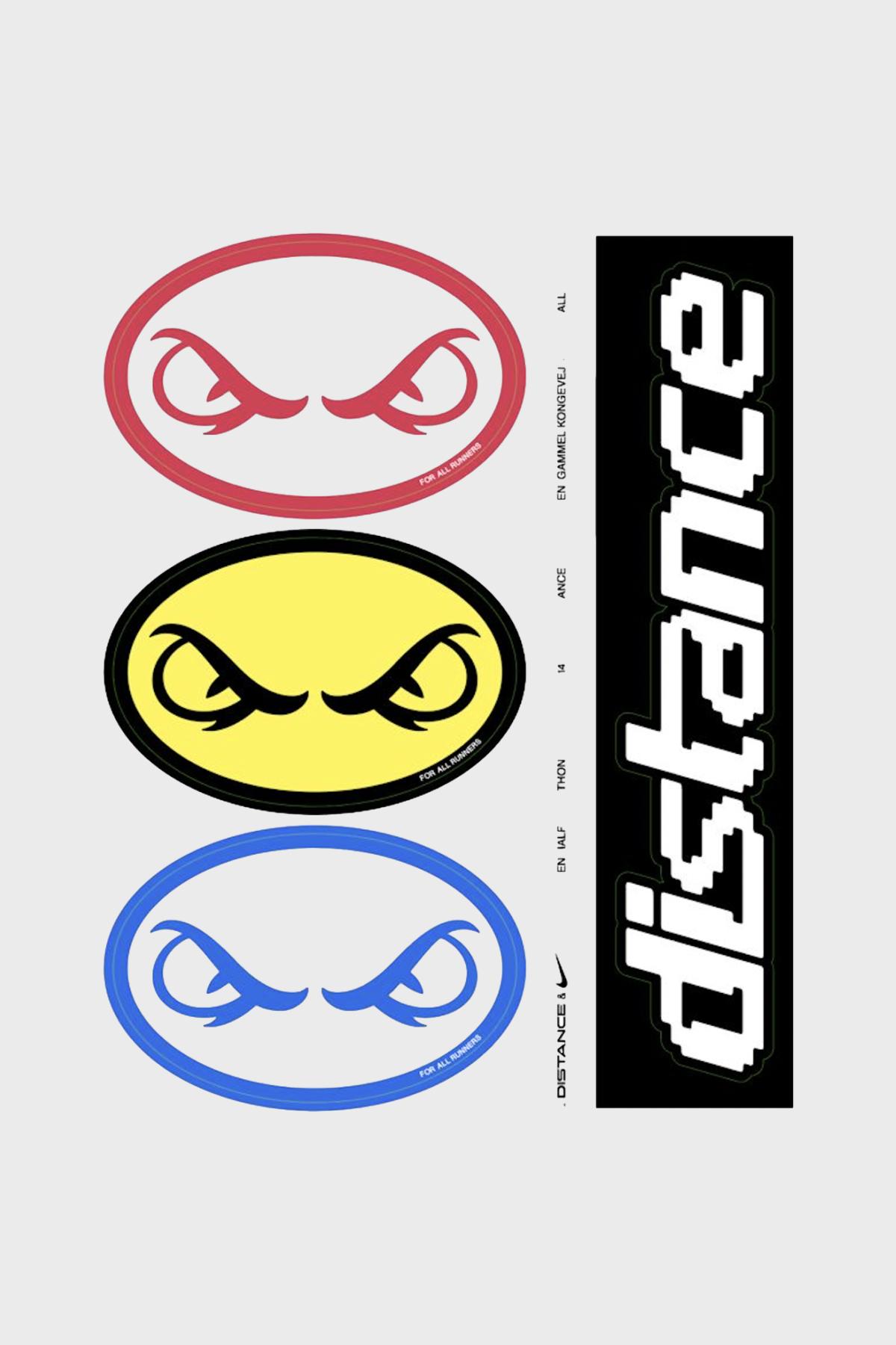 DISTANCE - NIKE CPH STICKERS