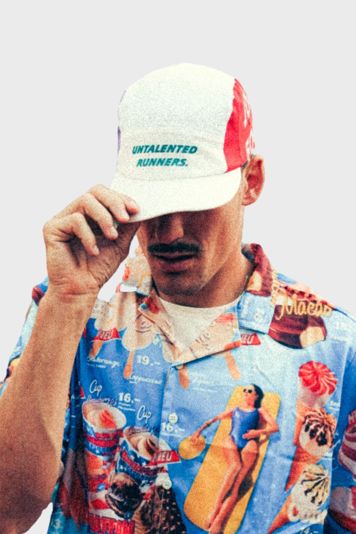 JOLIE FOULÉE x BUFF - Panel GO Cap White