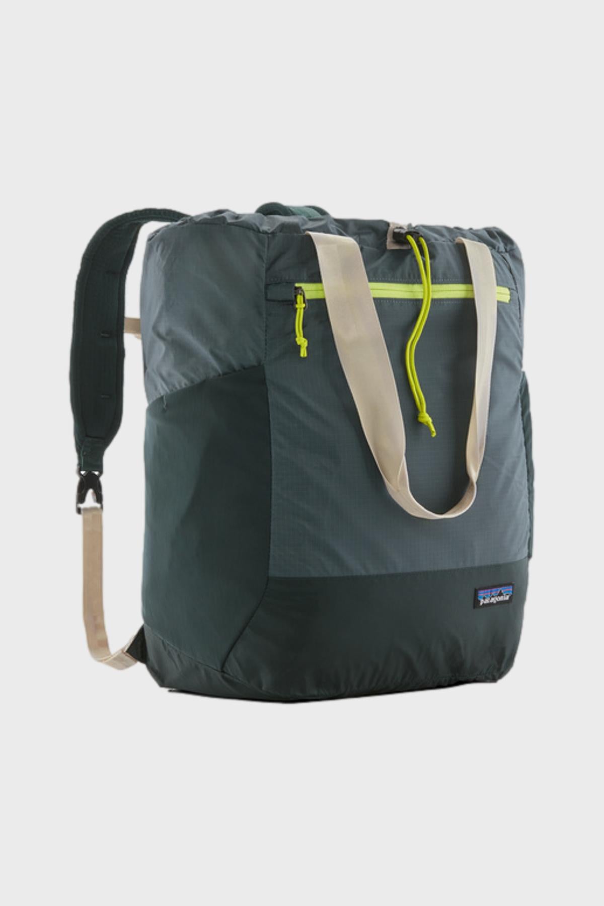patagonia black hole 27l Ultralight Tote Pack removable back padding can be used as a seat cushion and the elasticated mesh pockets keep drinks ready at all times Ultralight Black Hole Tote Pack
