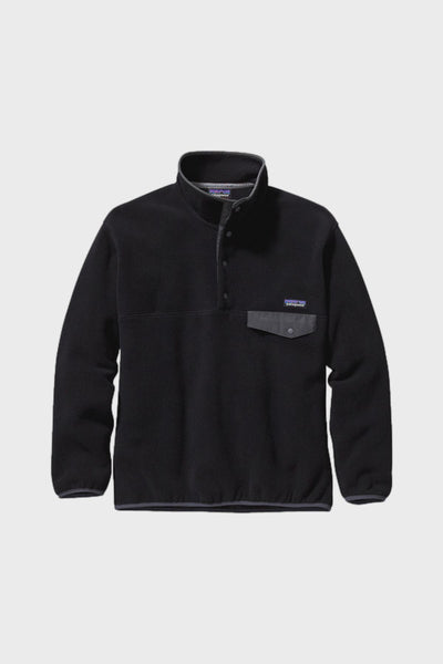 美品 Patagonia シンチラ パタゴニア フリース スナップT 黒 13年製 Patagonia Synchilla Snap-T Pullover 黒 M パタゴニア