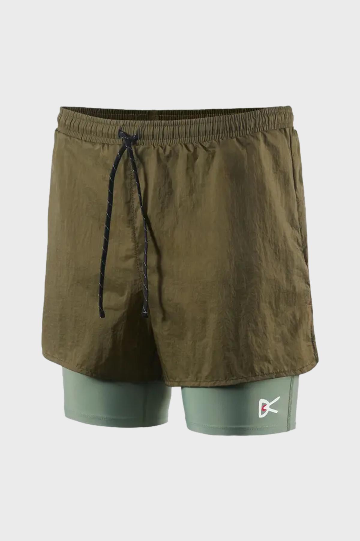 RIPSTOP LAYERED TRAIL SHORTS