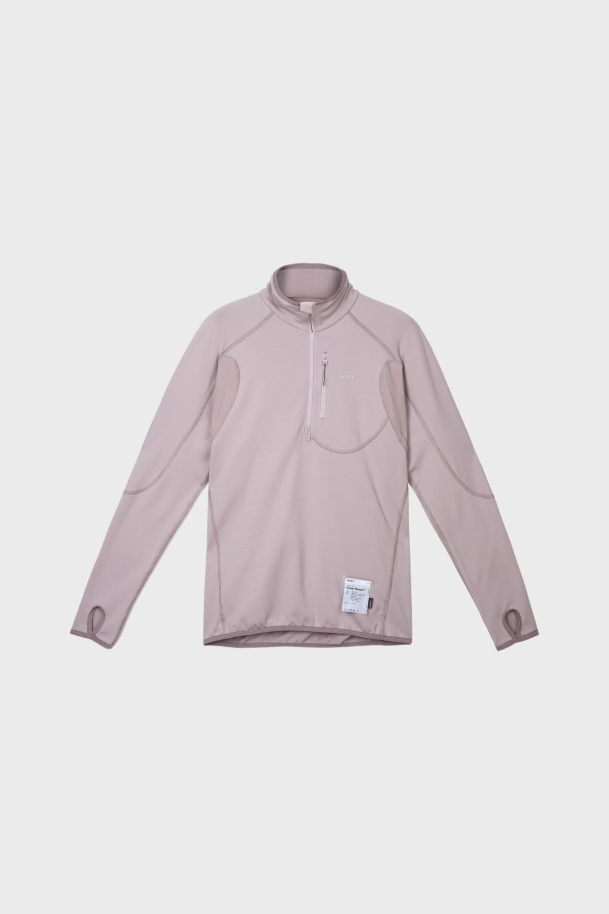 トップス sh SATISFY GhostFleece Half-Zip SATISFY Ghostfleece Half-Zip Black | HAVEN