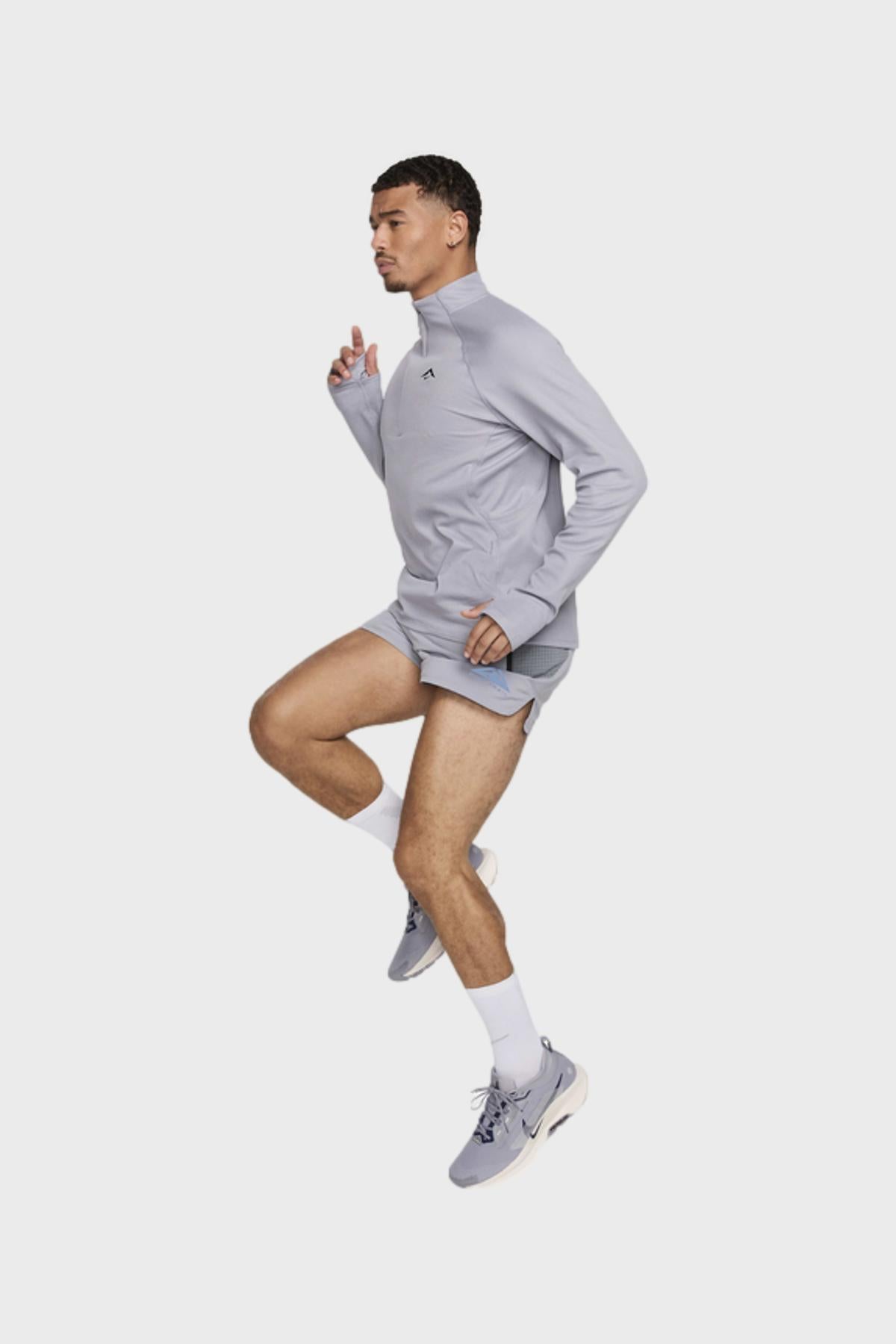 NIKE TRAIL Haut de running demi zip Dri-Fit