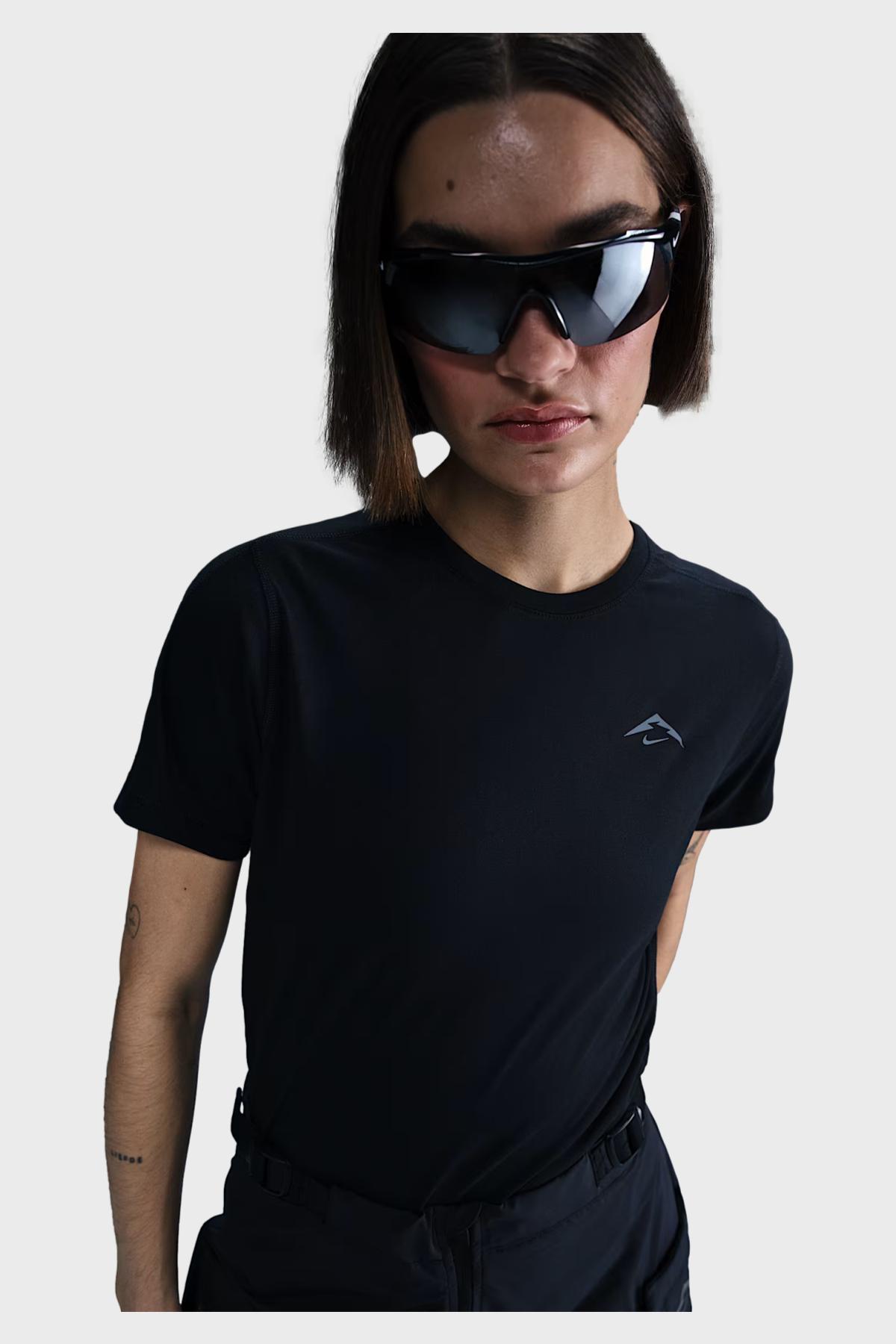 NIKE W - Nike Trail Dri-Fit Haut de running à manches courtes  pour femme