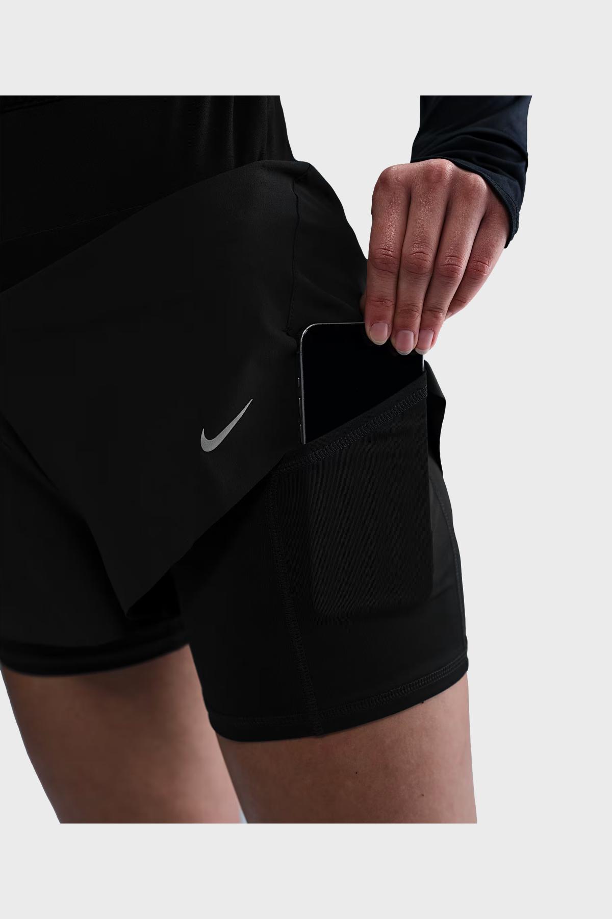 NIKE W -  Nike Swift Short de running 2-en-1 à taille mi-haute 8 cm Dri-FIT