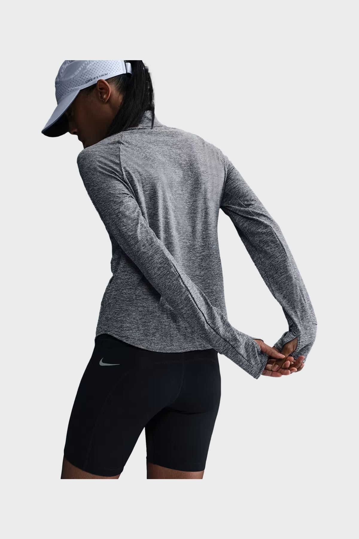 NIKE W - Nike Swift Haut de running à 1/4 de zip anti-UV Dri-FIT