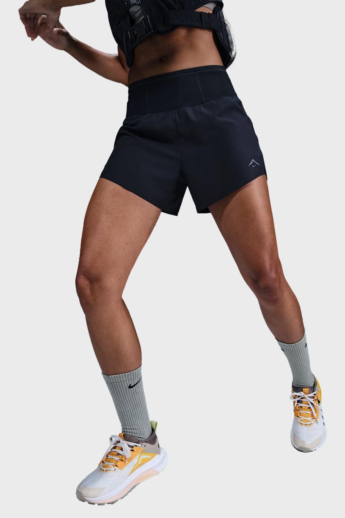 Nike - NIKE TRAIL  W Short de running avec sous-short intégré Dri-FIT pour femme