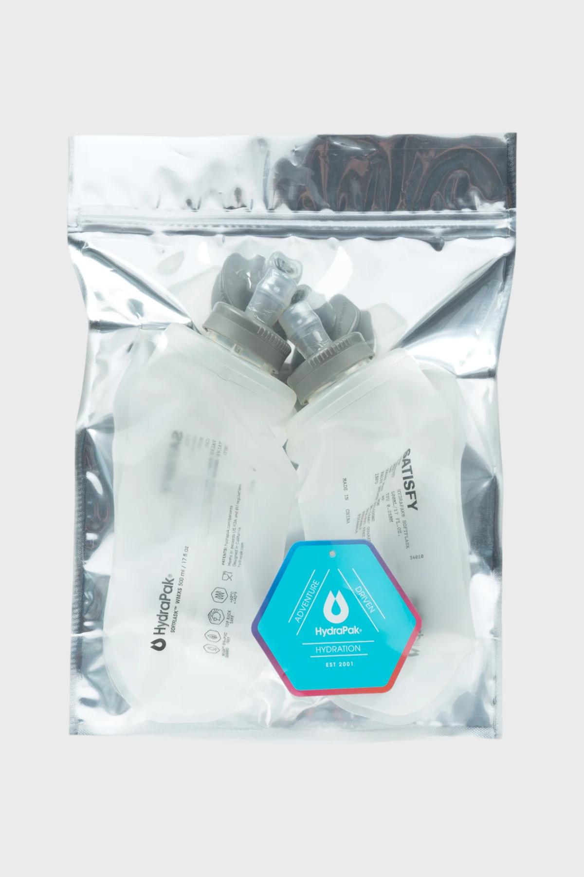 Satisfy - HydraPak® Soft Flask 500ml 2-Pack