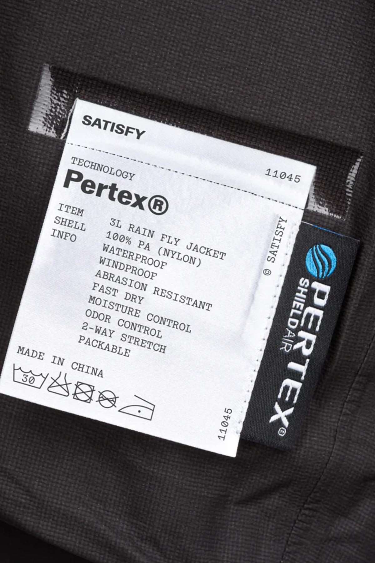 SATISFY - PERTEX 3L RAIN FLY JACKET
