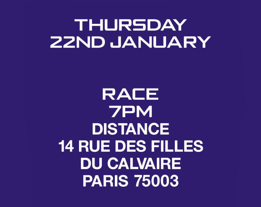 ON x DISTANCE - STAFF &amp; FAMILY RACE T-SHIRT