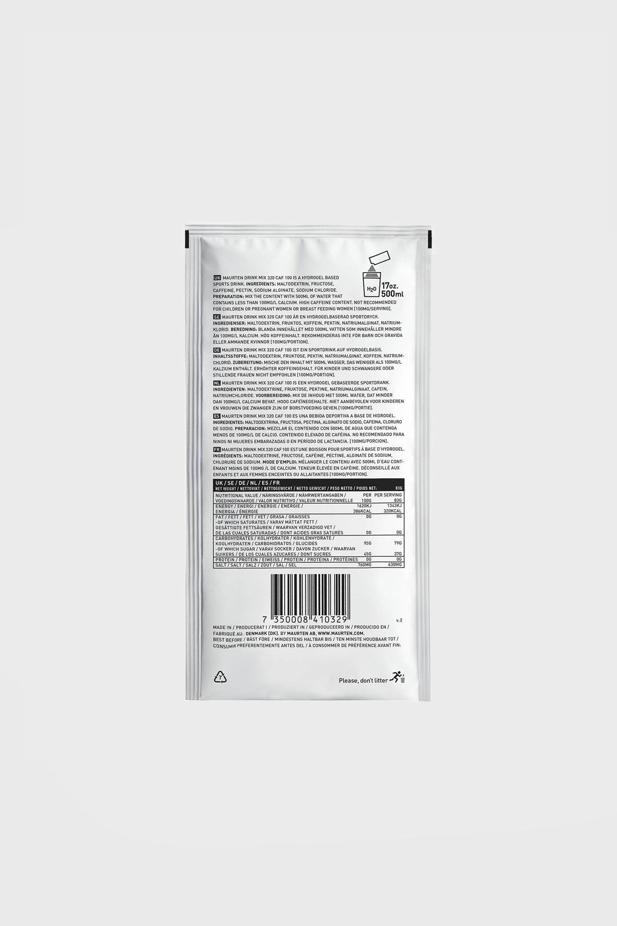 Maurten - SACHET DRINK MIX 320 CAF 100