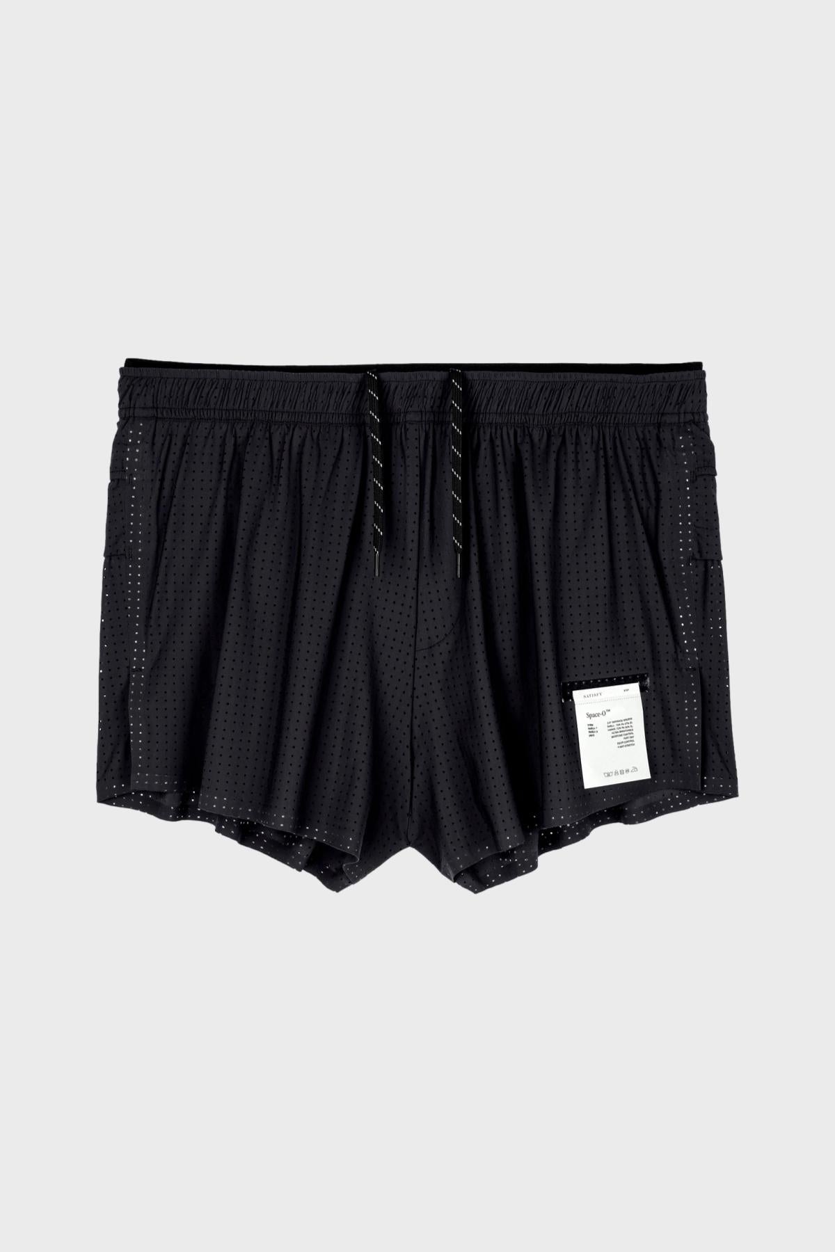 ウォーキング・ランニングウェア SATISFY JUSTICE SPRINT 2.5\" SHORTS BLACK Satisfy Justice Sprint 2.5